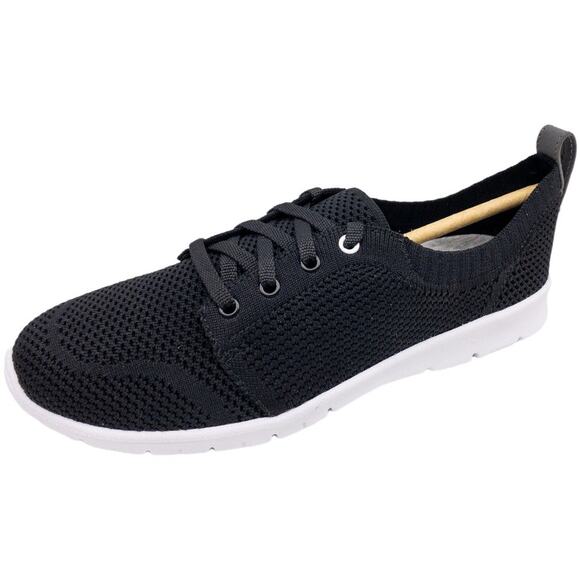 Clarks Black White Step Allena Sun CLOUDSTEPPERS Mesh Lace up Sneakers 5.5 - Picture 1 of 13